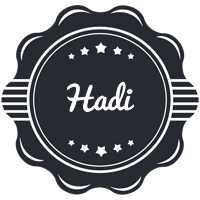 Hadi badge logo