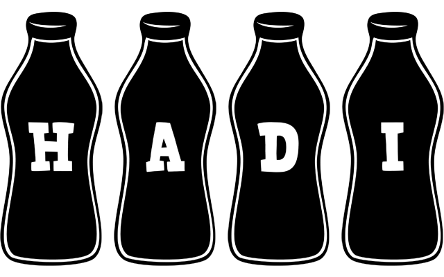 Hadi bottle logo
