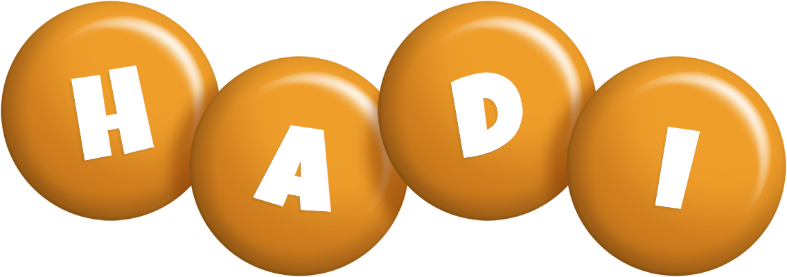 Hadi candy-orange logo
