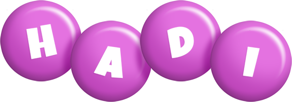 Hadi candy-purple logo