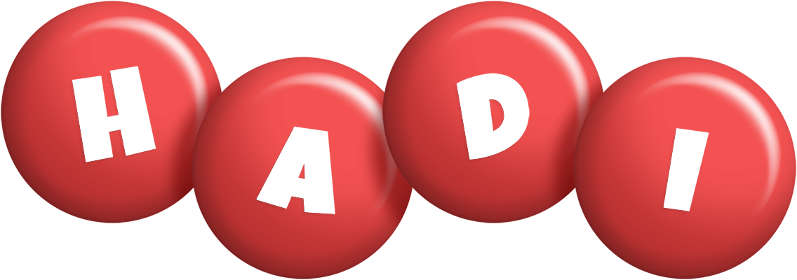 Hadi candy-red logo