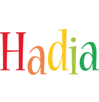 Hadia birthday logo