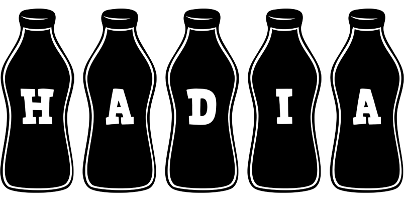 Hadia bottle logo