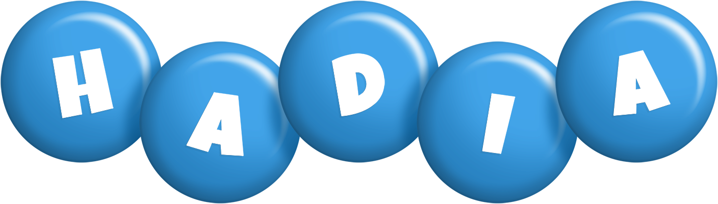 Hadia candy-blue logo