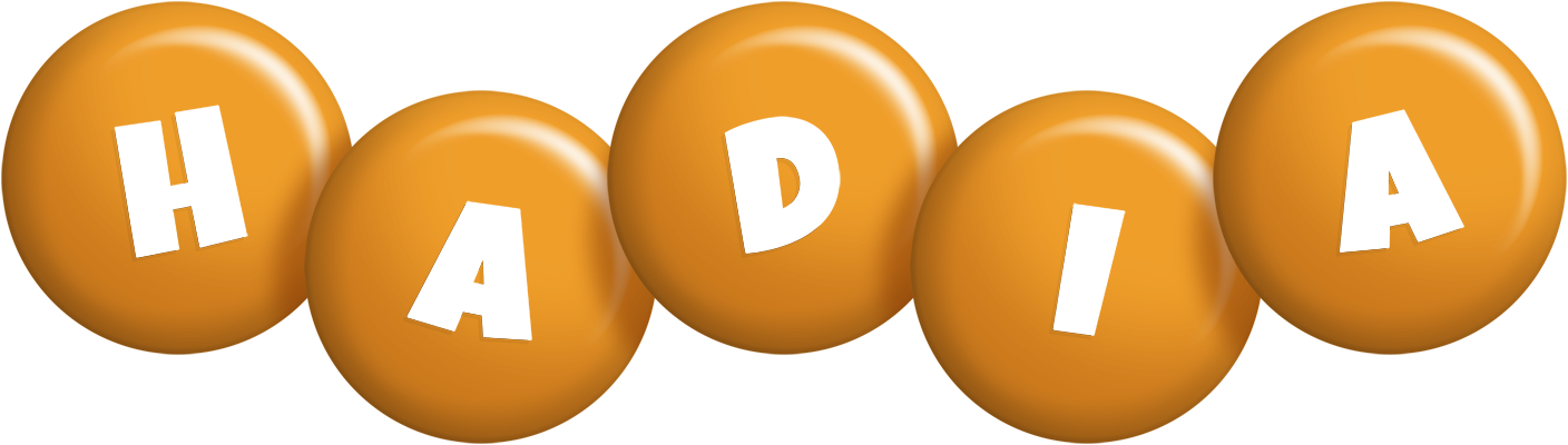 Hadia candy-orange logo