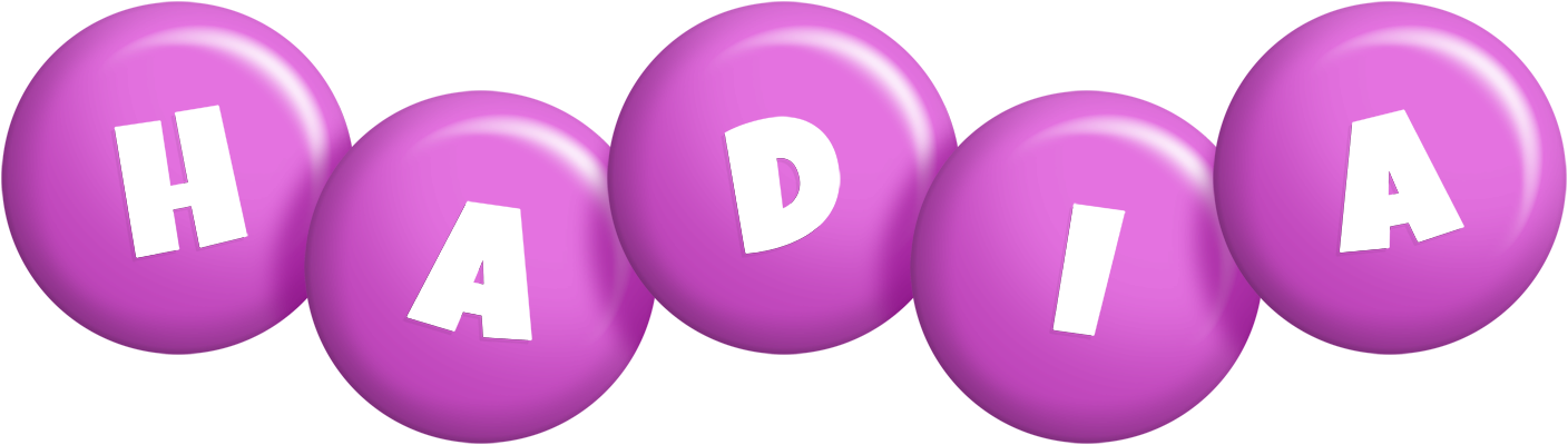 Hadia candy-purple logo