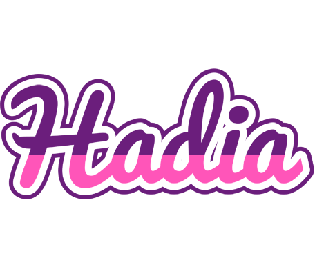 Hadia cheerful logo