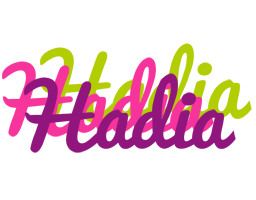 Hadia flowers logo
