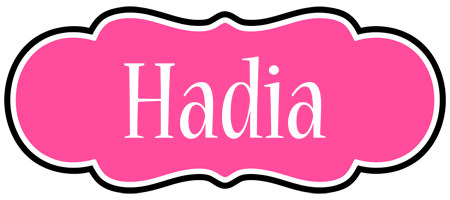 Hadia invitation logo