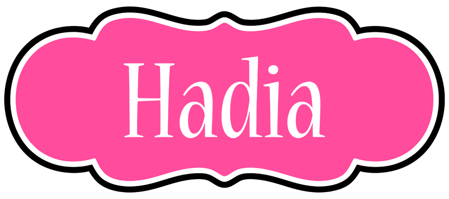 Hadia invitation logo