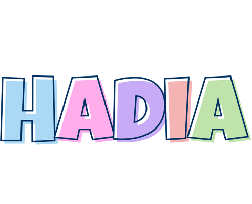 Hadia pastel logo