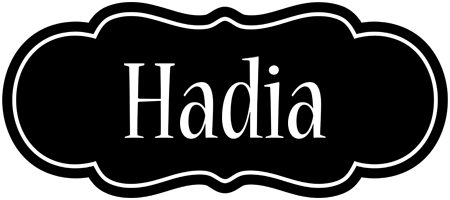 Hadia welcome logo