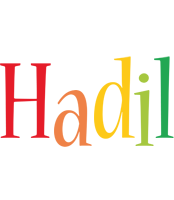 Hadil birthday logo