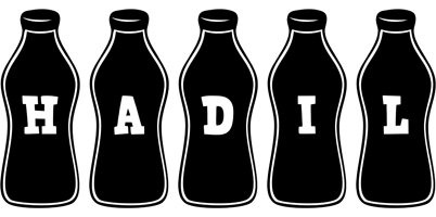 Hadil bottle logo