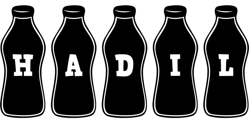 Hadil bottle logo