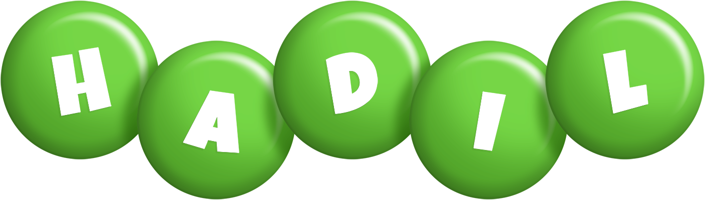 Hadil candy-green logo