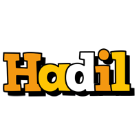 Hadil cartoon logo