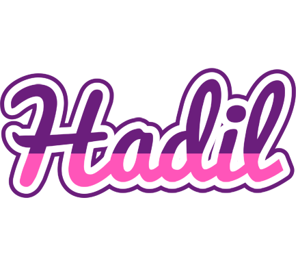 Hadil cheerful logo