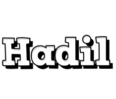 Hadil snowing logo