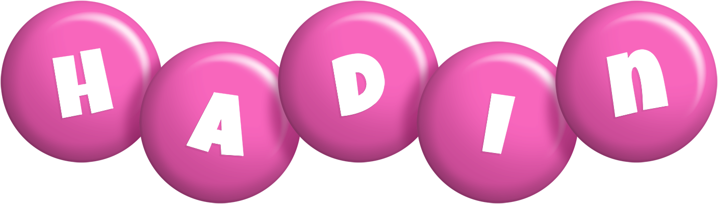 Hadin candy-pink logo