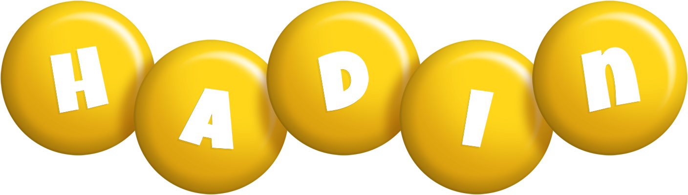 Hadin candy-yellow logo