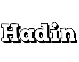 Hadin snowing logo