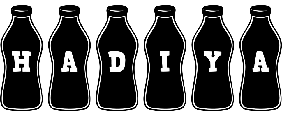 Hadiya bottle logo
