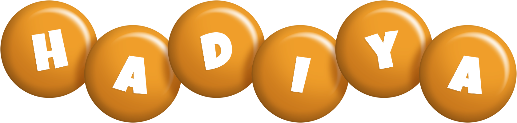 Hadiya candy-orange logo