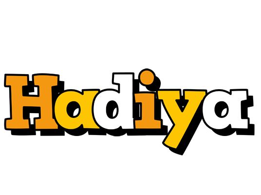 Hadiya cartoon logo