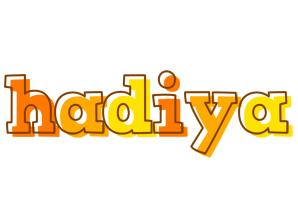 Hadiya desert logo