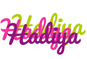 Hadiya flowers logo