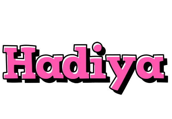 Hadiya girlish logo