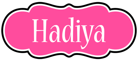 Hadiya invitation logo