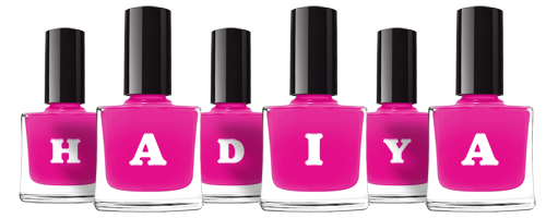 Hadiya nails logo