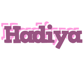 Hadiya relaxing logo