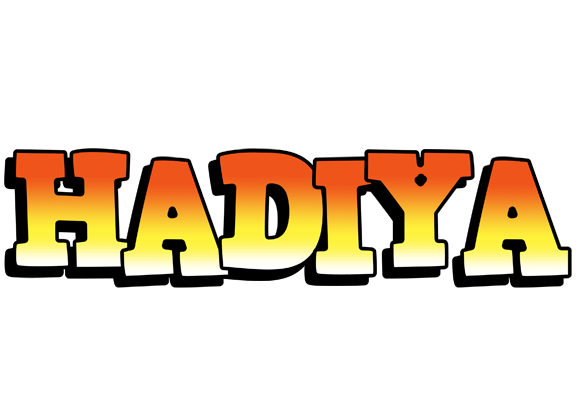 Hadiya sunset logo