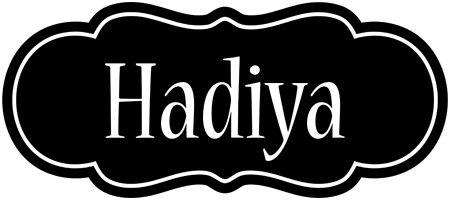 Hadiya welcome logo