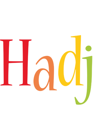 Hadj birthday logo