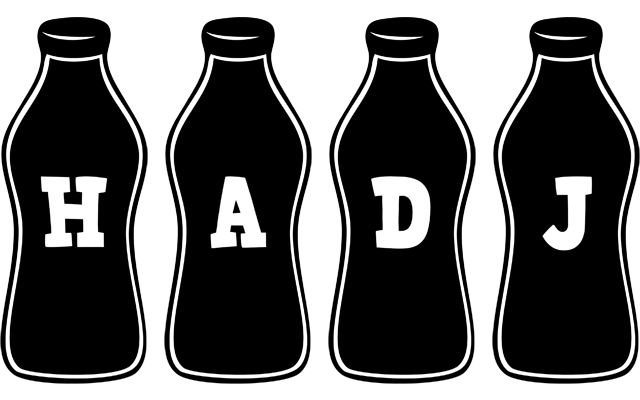 Hadj bottle logo