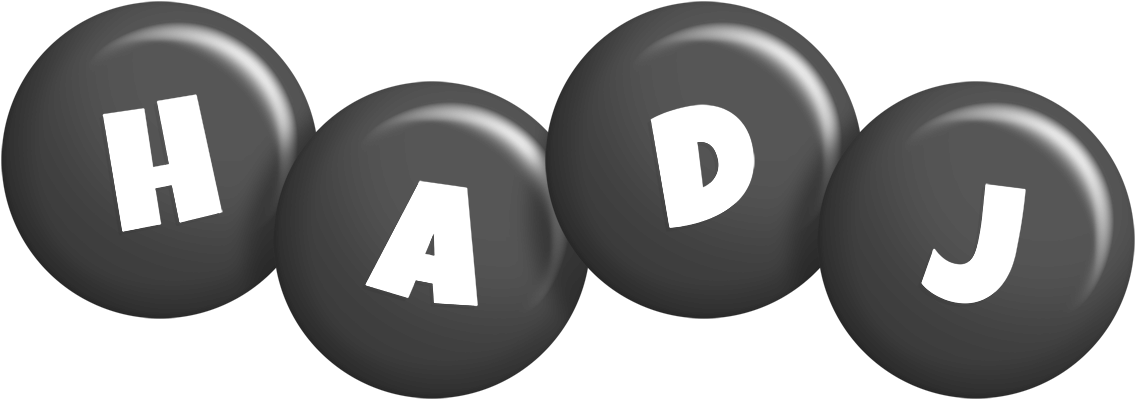 Hadj candy-black logo