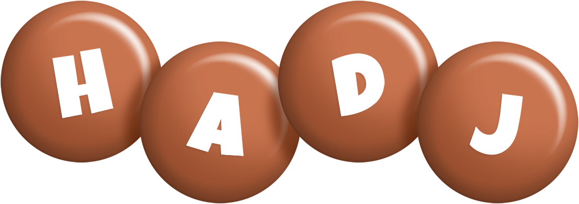Hadj candy-brown logo