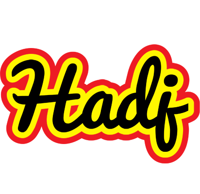 Hadj flaming logo