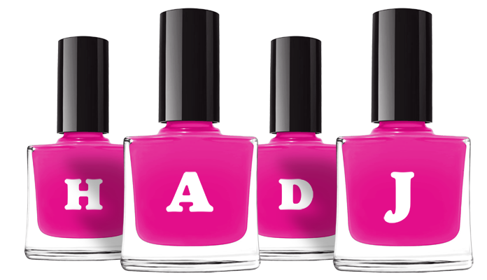 Hadj nails logo