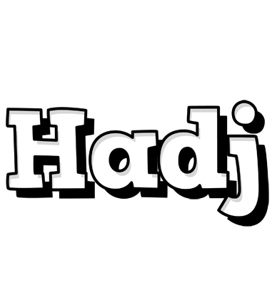 Hadj snowing logo