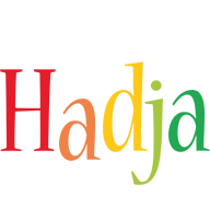 Hadja birthday logo