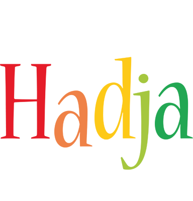 Hadja birthday logo