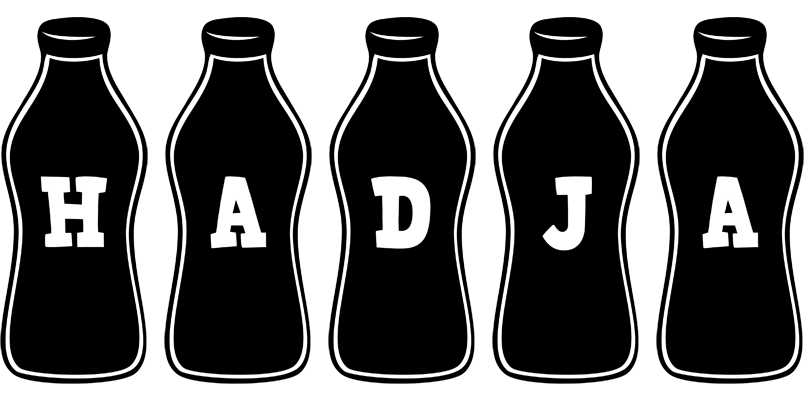 Hadja bottle logo