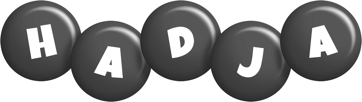 Hadja candy-black logo