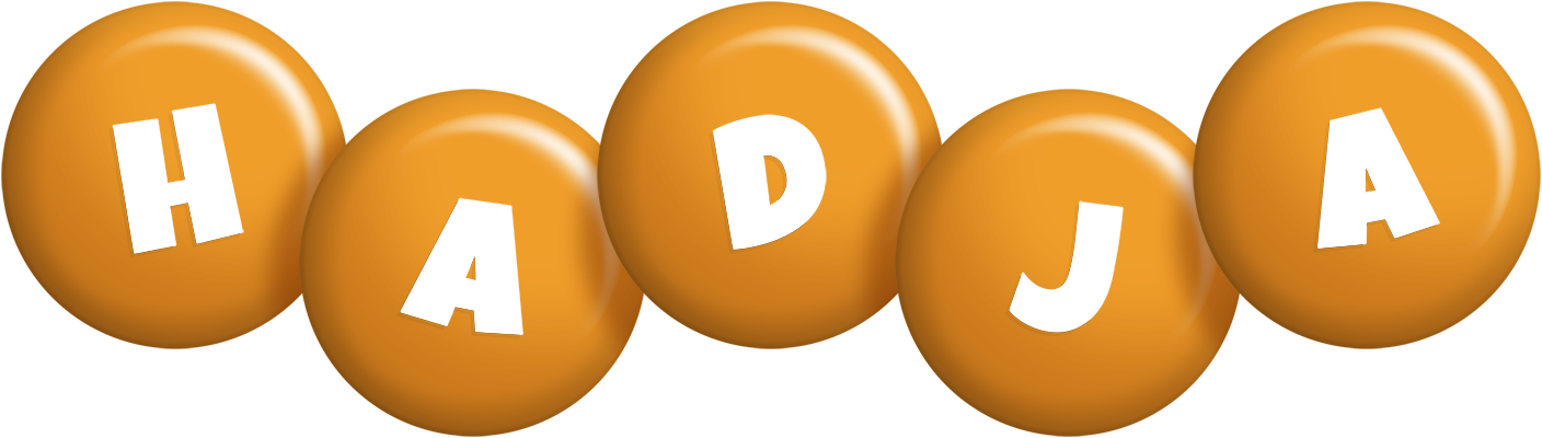 Hadja candy-orange logo