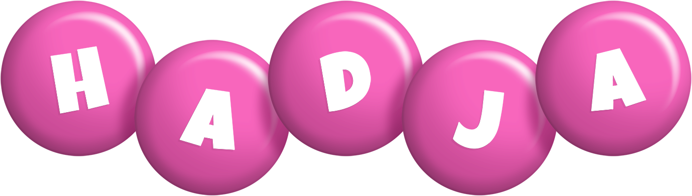 Hadja candy-pink logo